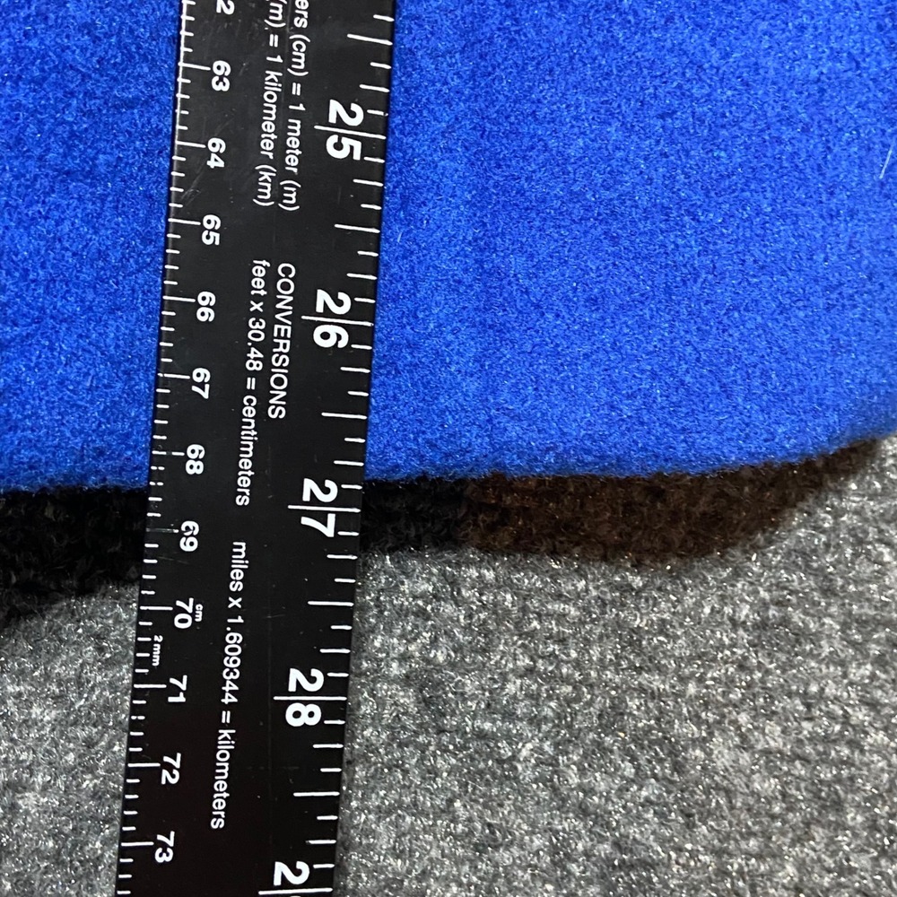 St Johns Bay Women's‎ Medium Cobalt Blue Wool Cashmere Blend Pea Coat Jacket - Picture 11 of 12